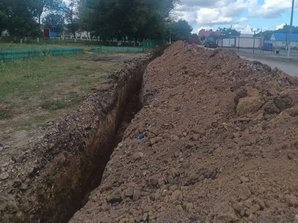В Полоцком завершены работы по замене сетей водоснабжения.